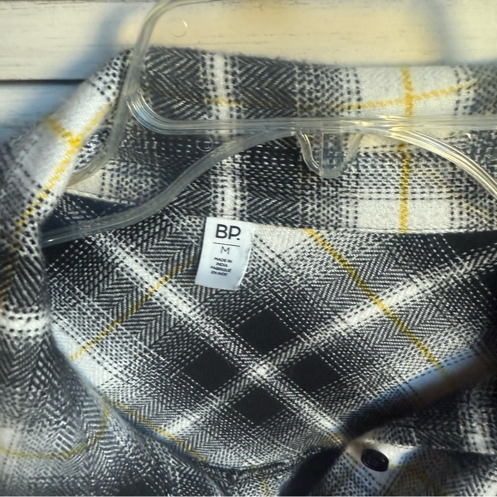 BP Plaid Flannel - Picture 3 of 6